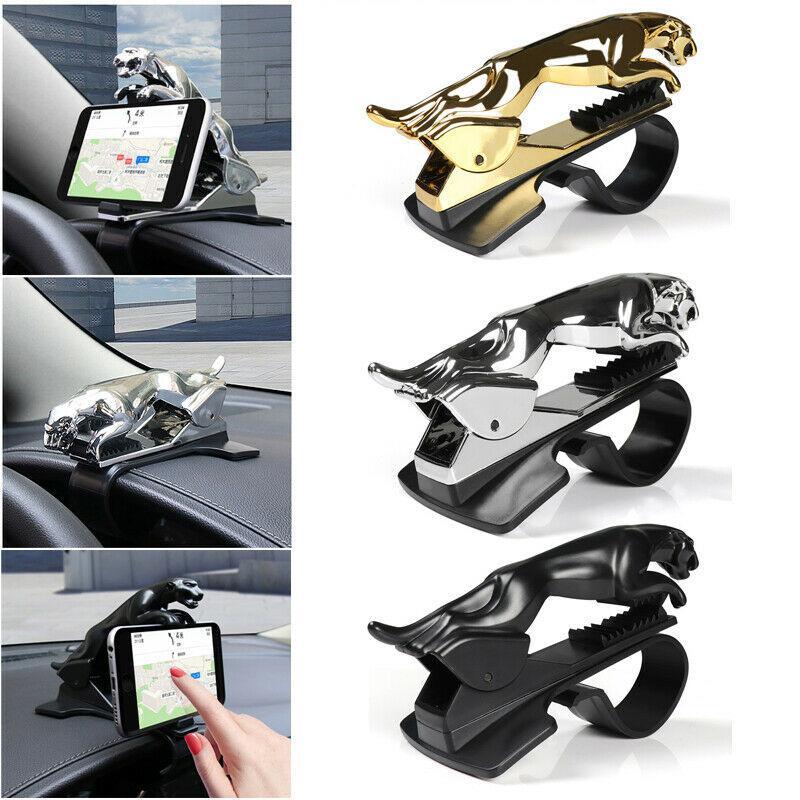 360 Degree Car Leopard Form Dashboard Phone Holder