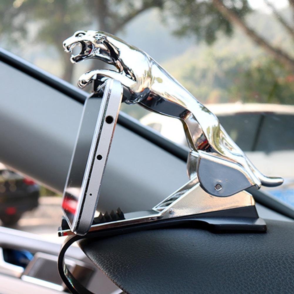 360 Degree Car Leopard Form Dashboard Phone Holder